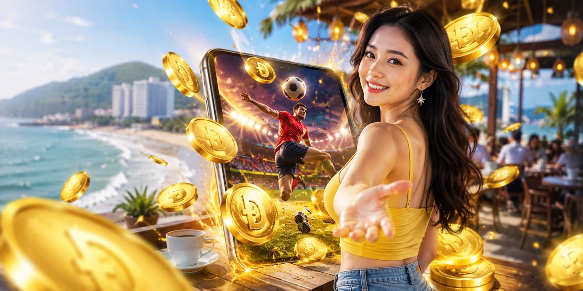 Khung cảnh cá cược thể thao ven biển Vũng Tàu